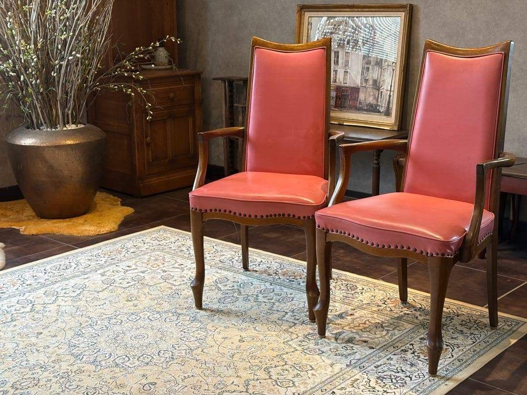 マルニ　maruni ビンテージ椅子　チェア アンティーク家具 アンティーク】MARUNI オールドマルニ リビング アームチェア