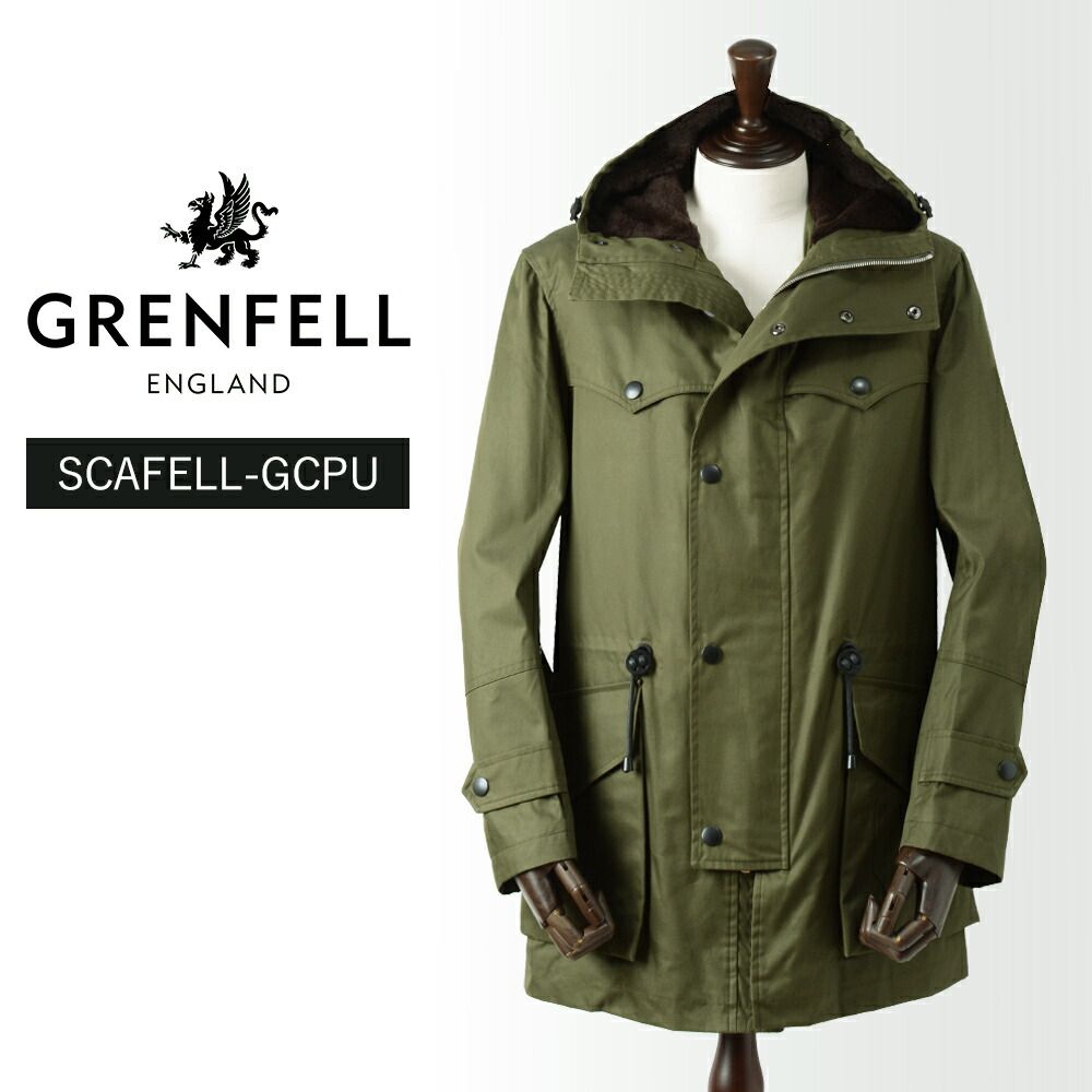 40%OFF/定価168,300円】グレンフェル 新品 スキャフェル コート