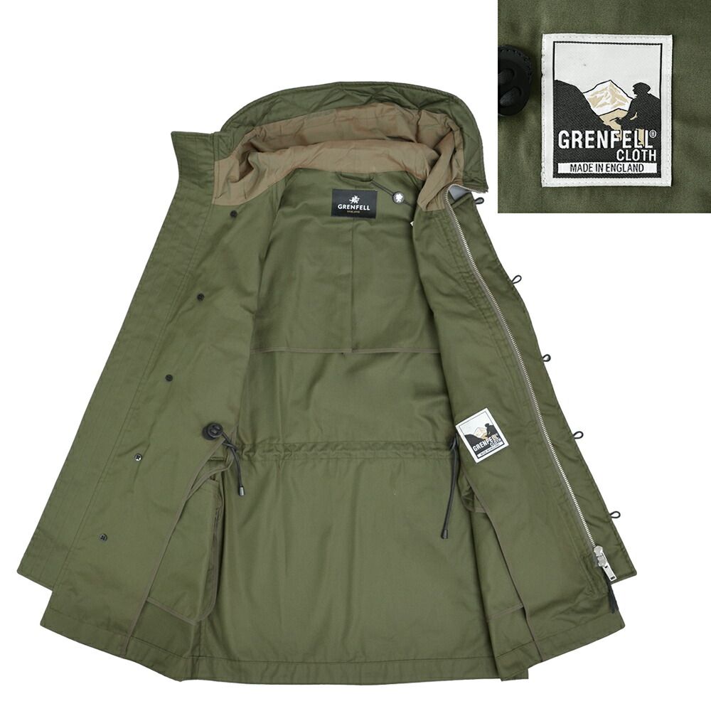 40%OFF/定価184,800円】グレンフェル 新品 ミリタリーコート WHITBY-GC