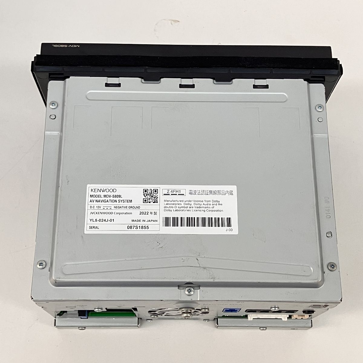 KENWOOD ケンウッド MDV-S809L カーナビ 2021年版 ナビゲーション カー