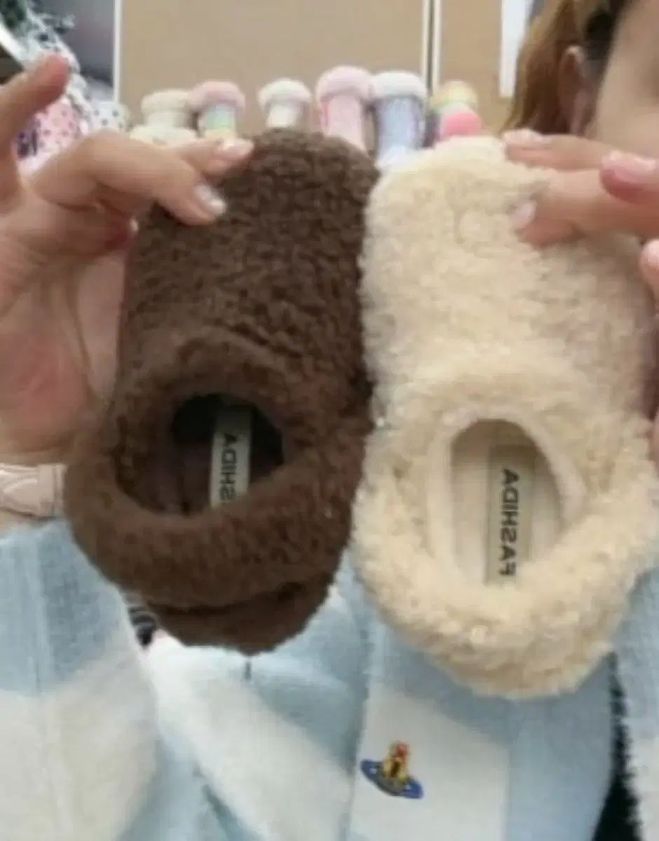 新商品 ボア ファー クロックス アイボリー