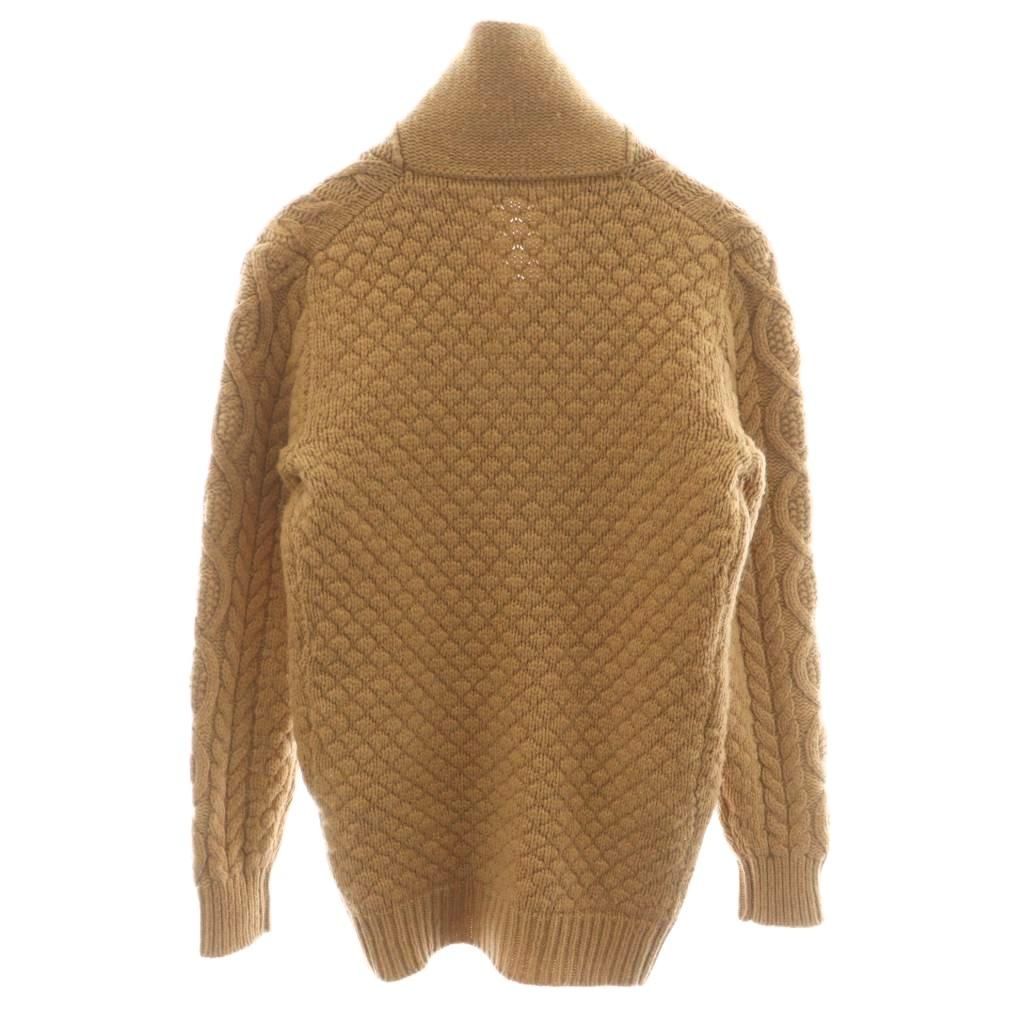 たさま専用　ドルモア　ケーブルニット　ショールカラーカーディガン DRUMOHR ドルモア メンズ ローゲージ ニット ショールカラー 長そで