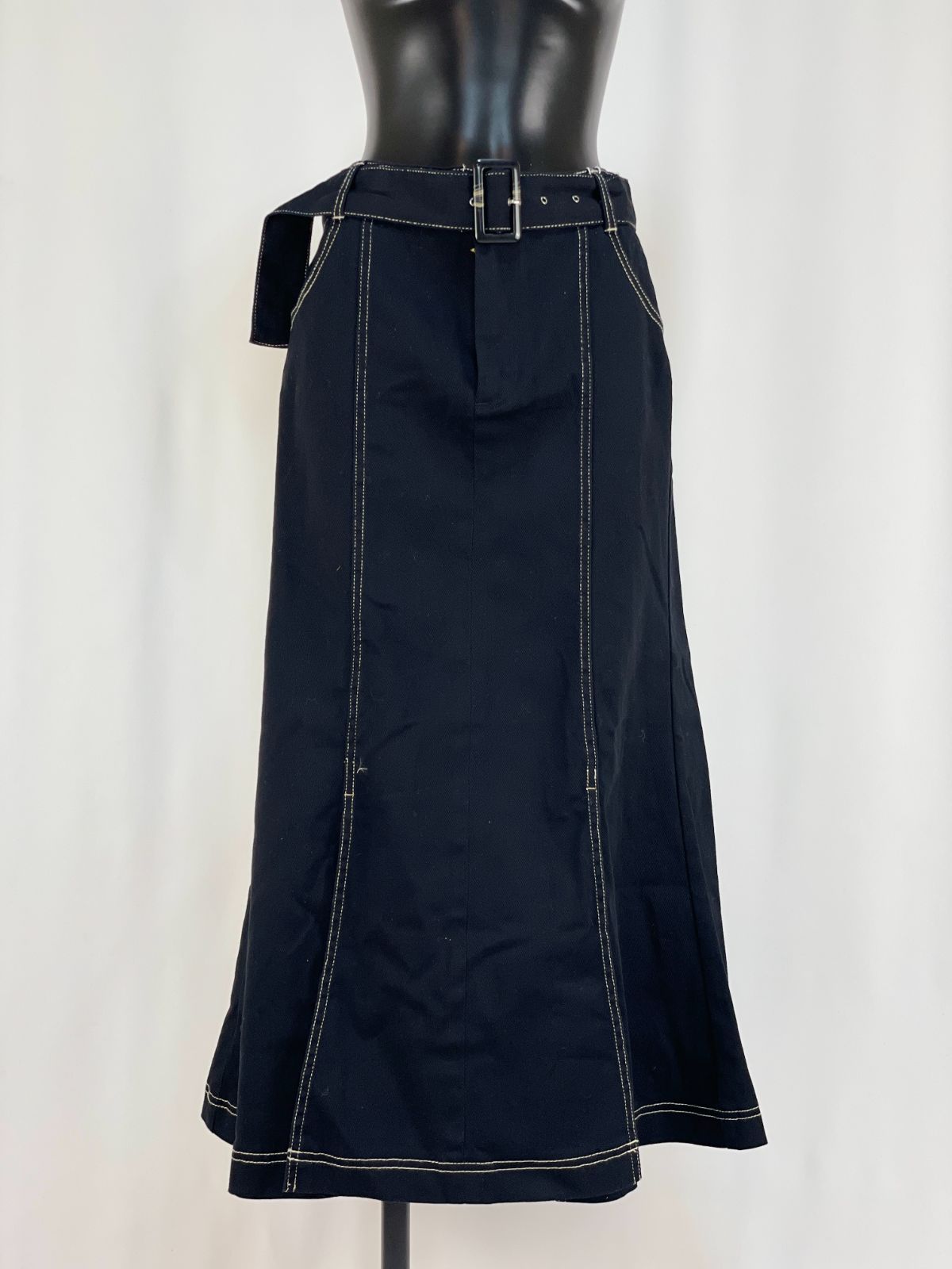 値下げしました AZUL フレアスカート黒 Mサイズ SB0041 - メルカリ