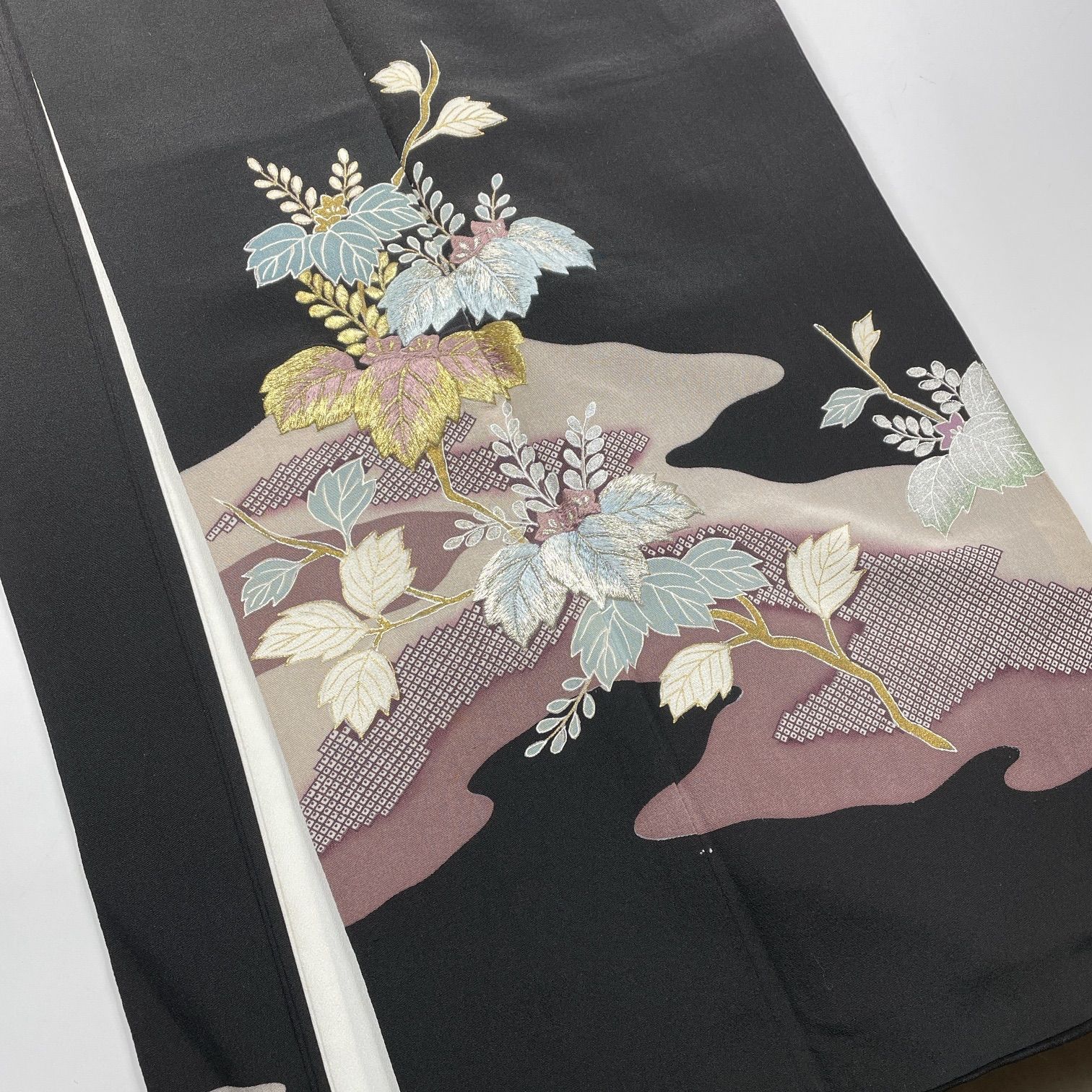 黒留袖 5枚 正絹 着物おまとめ売り 同梱購入歓迎 リメイク用 着付け