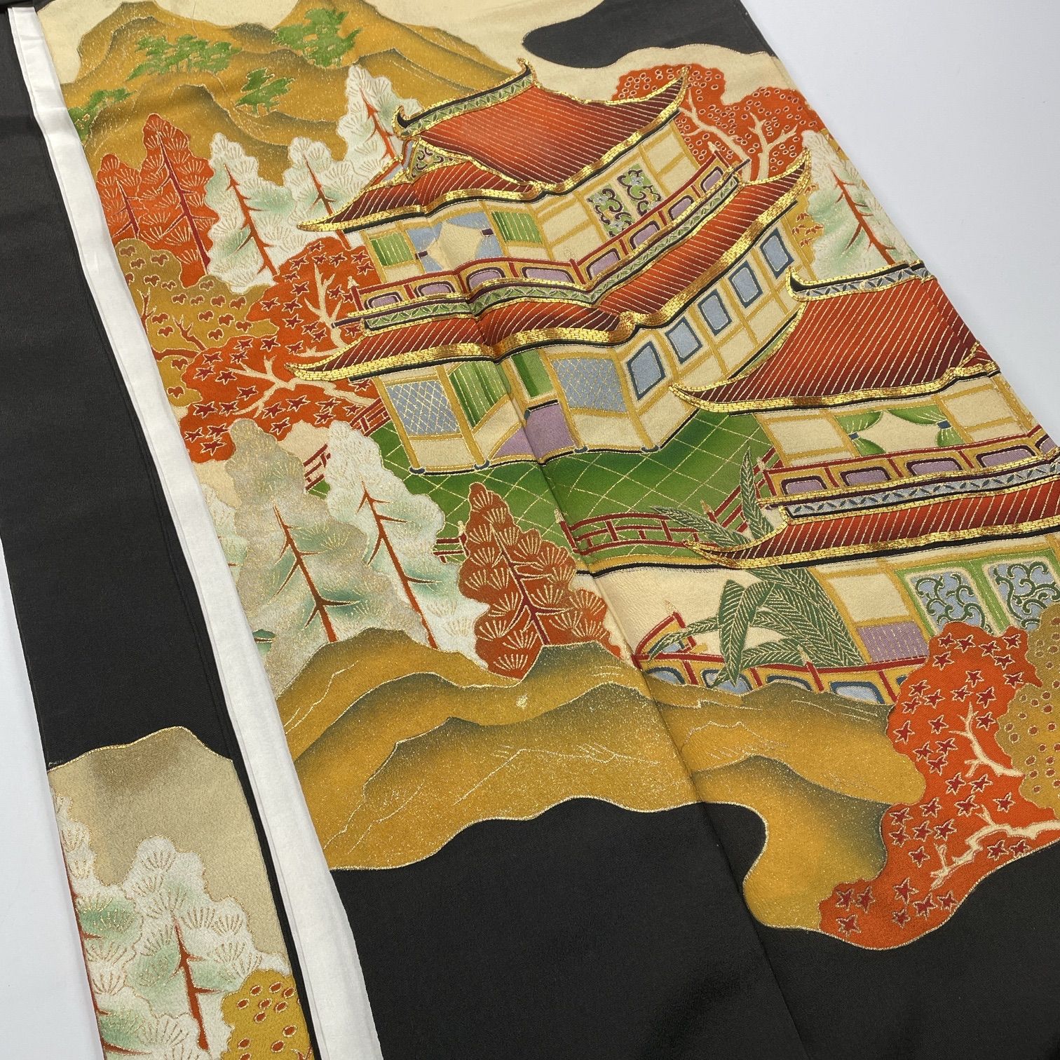 黒留袖 5枚 正絹 着物おまとめ売り 同梱購入歓迎 リメイク用 着付け