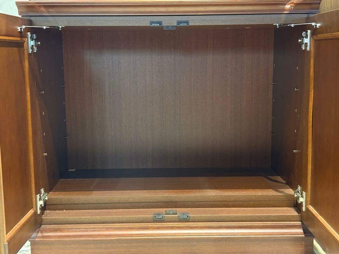 maruni マルニ木工 ガラスショーケース キャビネット アンティーク SZ maruni マルニ木工 ガラスショーケース キャビネット アンティーク SZ