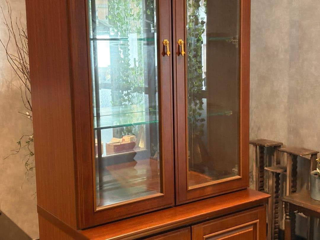 maruni マルニ木工 ガラスショーケース キャビネット アンティーク SZ