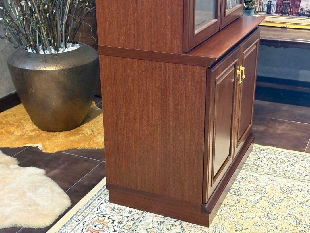 maruni マルニ木工 ガラスショーケース キャビネット アンティーク SZ