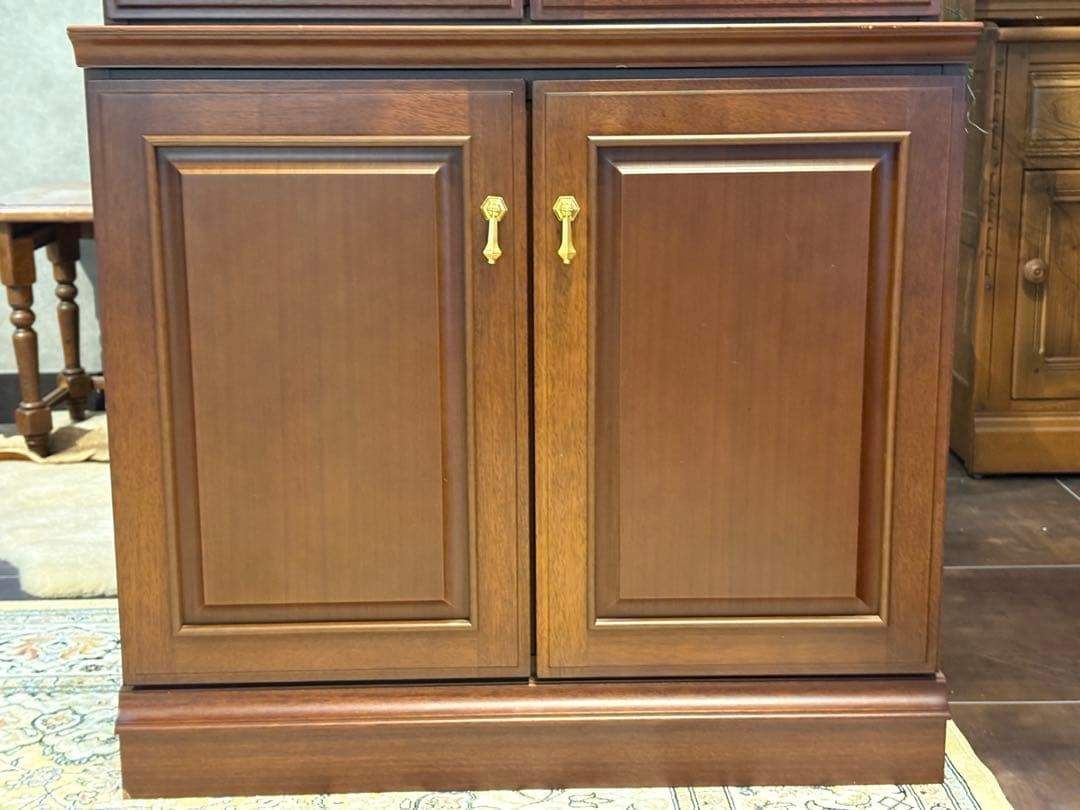 maruni マルニ木工 ガラスショーケース キャビネット アンティーク SZ maruni マルニ木工 ガラスショーケース キャビネット アンティーク SZ