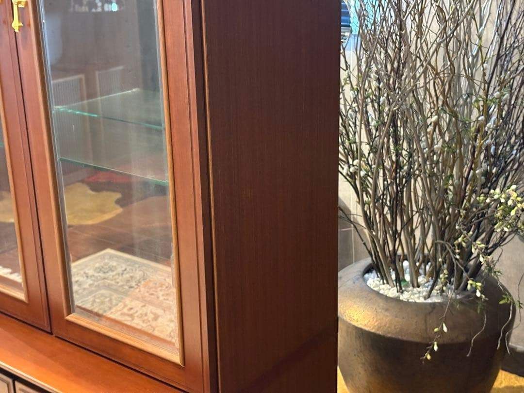 maruni マルニ木工 ガラスショーケース キャビネット アンティーク SZ