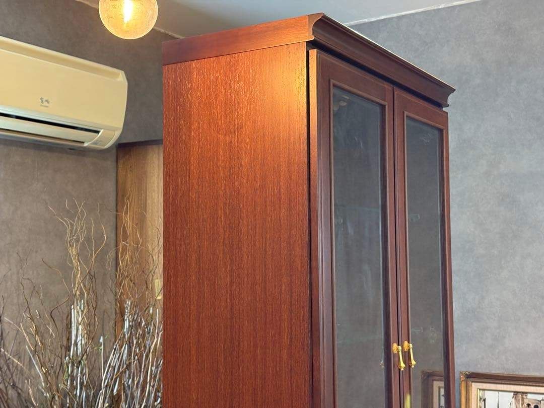 maruni マルニ木工 ガラスショーケース キャビネット アンティーク SZ