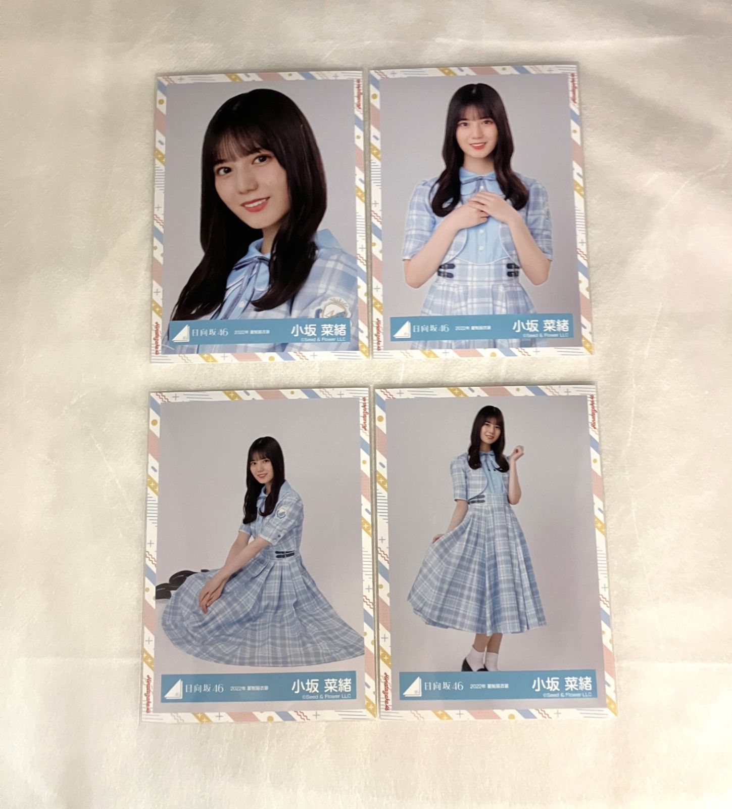 日向坂46 小坂菜緒　生写真54コンプ　最終値下げ 日向坂46 小坂菜緒 生写真 コンプ 5セット NLQ151P f115 - メルカリ