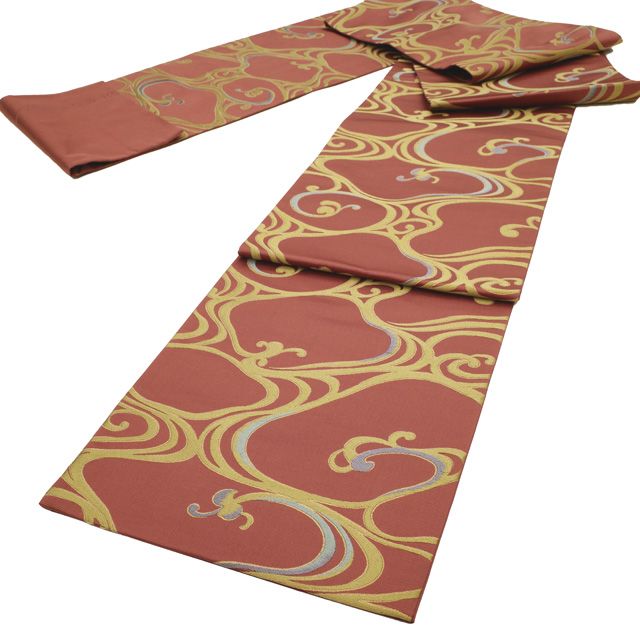 中古】 すごい値！ 袋帯 フォーマル 全通 リサイクル 正絹 京都 西陣