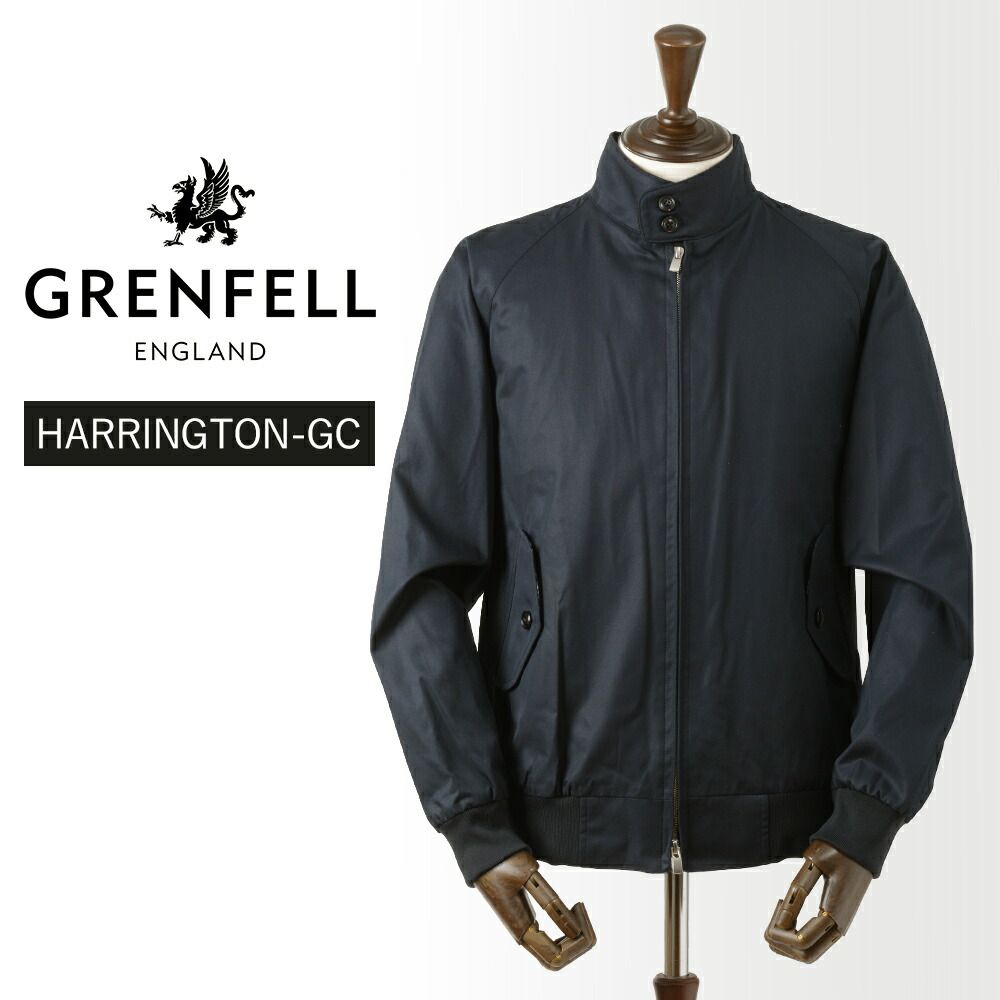 GRENFELL for HACKETTハケットロンドン ブルゾン英国製未使用品 40%OFF/定価64,900円】グレンフェル 新品 ブルゾン HARRINGTON-GC