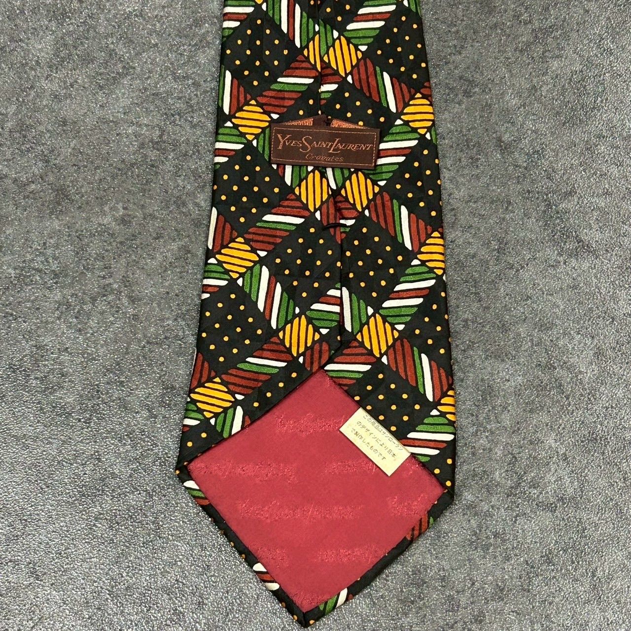 Vintage Yves Saint Laurent YSL Silk Tie イヴサンローラン シルク/絹
