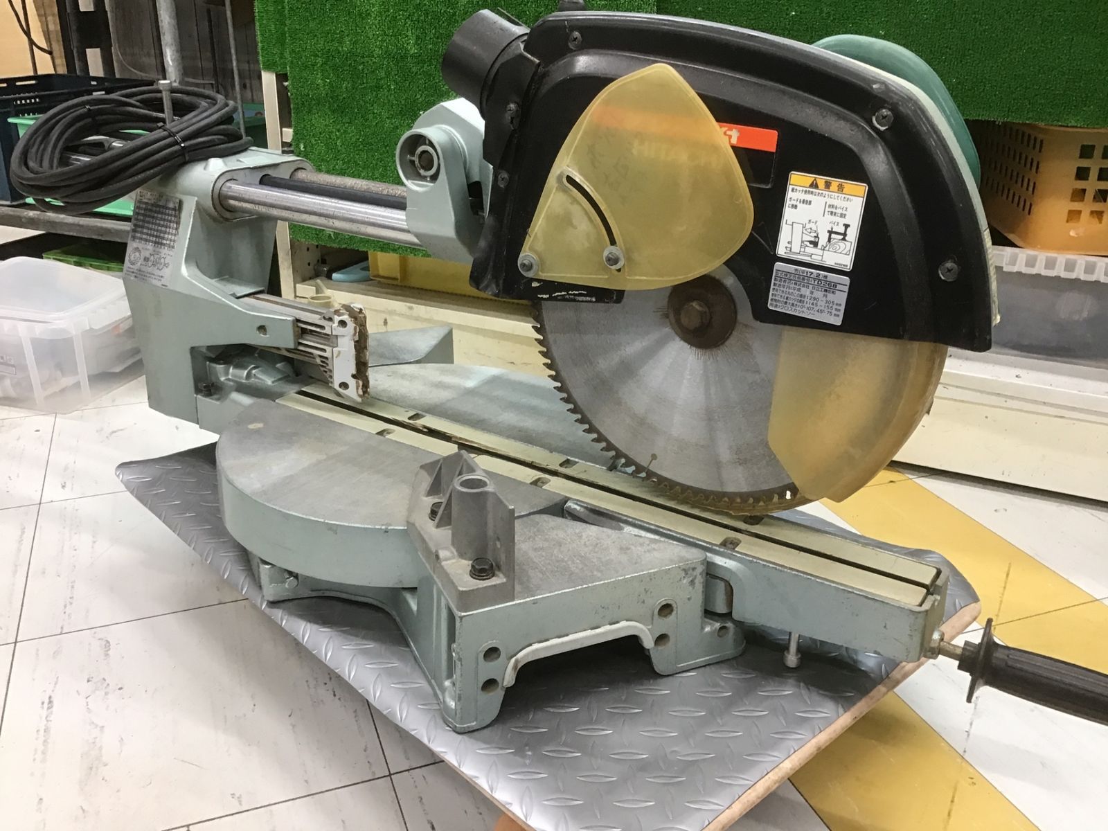 送料無料！【中古動作品】△ハイコーキ(HIKOKI ※旧:日立工機) スライド 