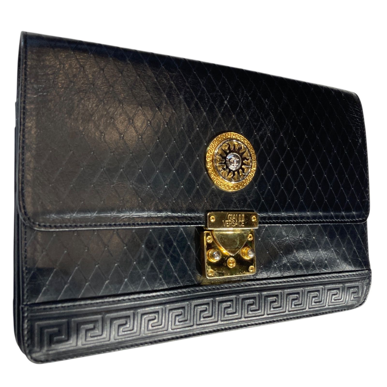 ジャンニヴェルサーチ VERSACE セカンドバッグ 新品未使用 タグ付き