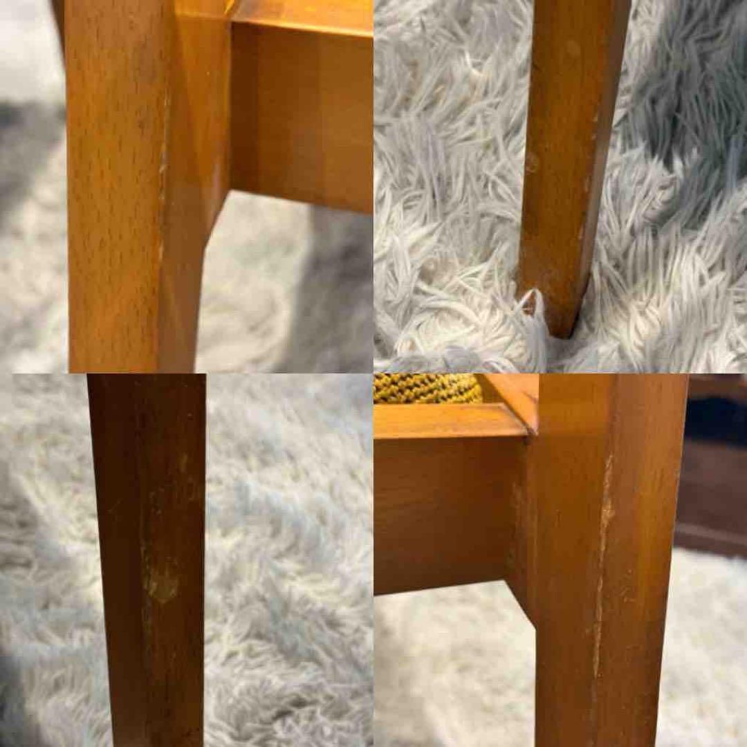 SHIRAKAWA シラカワ 飛騨高山 ダイニングチェア 尾州生地リメイク nZ