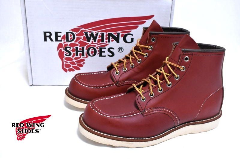 犬タグ復刻】新品 レッドウイング 8875 6インチ モックトゥ 9.5 E 27.5