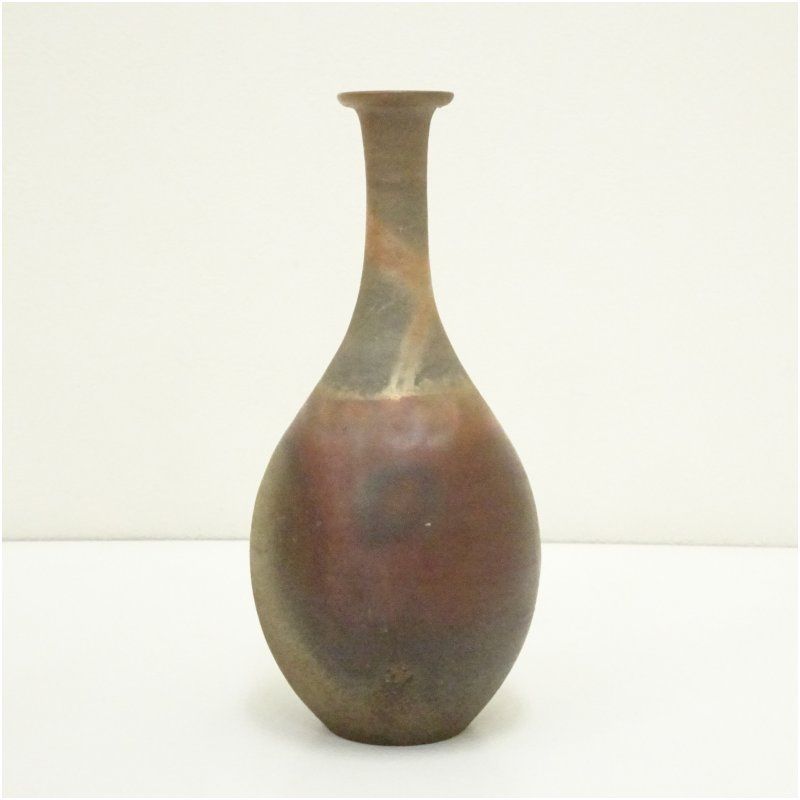 備前焼 五郎辺衛造 花入（共箱） 花入れ 茶道 茶道具 花瓶 花器