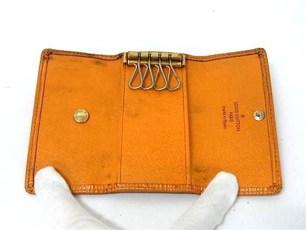 LOUIS VUITTON ルイヴィトン M6382H エピ ミュルティクレ4 4連 キー
