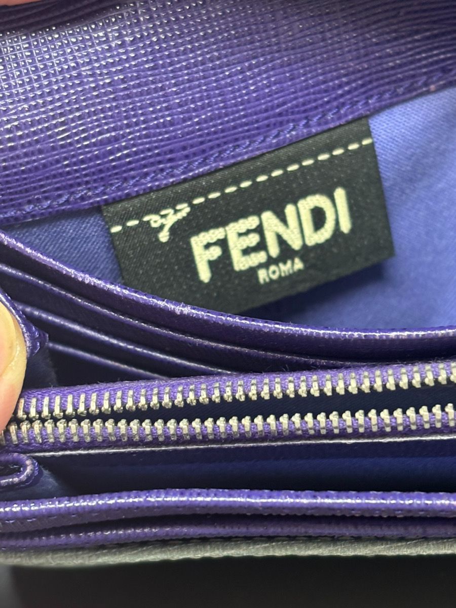 12599-098☆FENDI/フェンディ/長財布/モンスタークレヨンズ