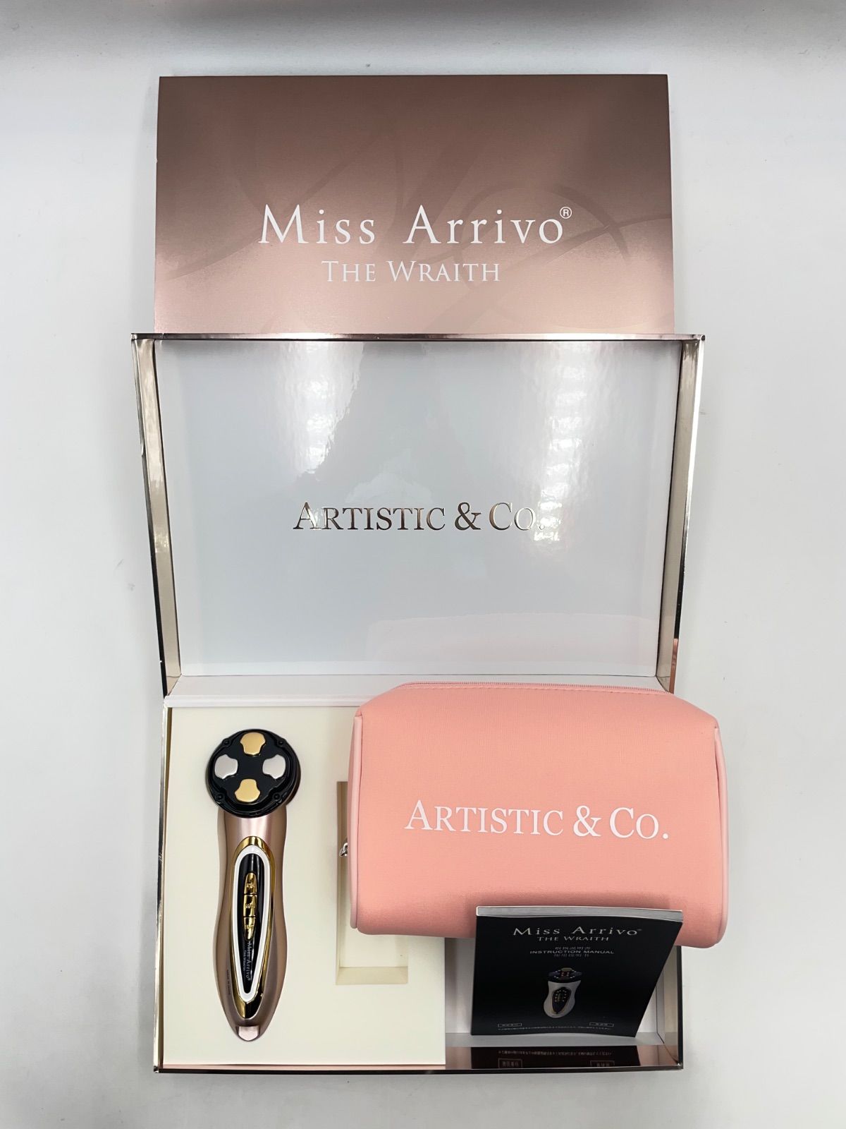 CS 2094 ARTISTIC＆CO. ミスアリーヴォ ザ レイス ローズゴールド 美顔器