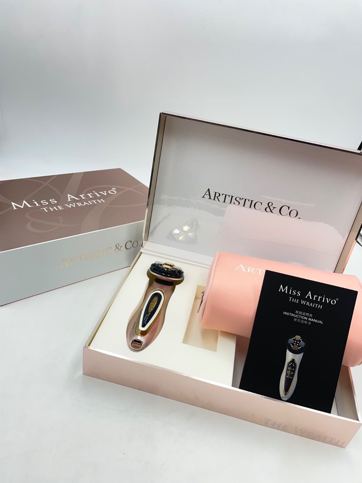 CS 2094 ARTISTIC＆CO. ミスアリーヴォ ザ レイス ローズゴールド 美顔器