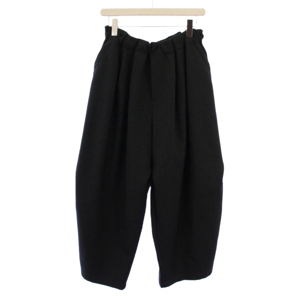 ミズイロインド mizuiro ind イージーパンツ セール 黒 /BM 50％OFF