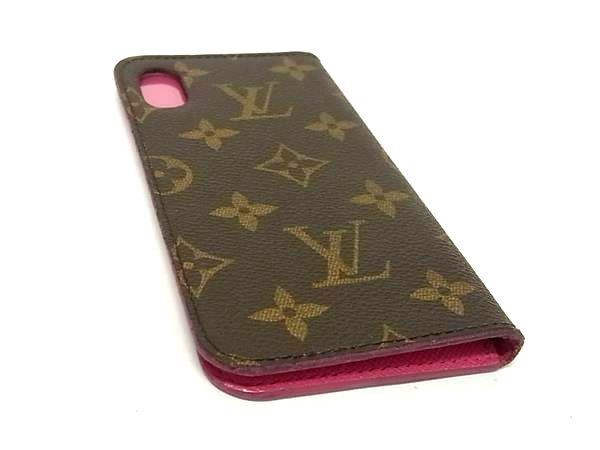 LOUIS VUITTON ルイヴィトン M63443 モノグラム フォリオ iPhoneX/XS