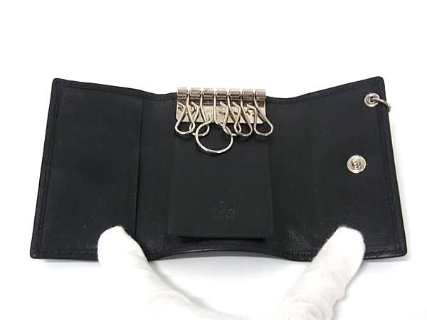 GUCCI グッチ GGインプリメ インターロッキングG GG柄 PVC×レザー 6連