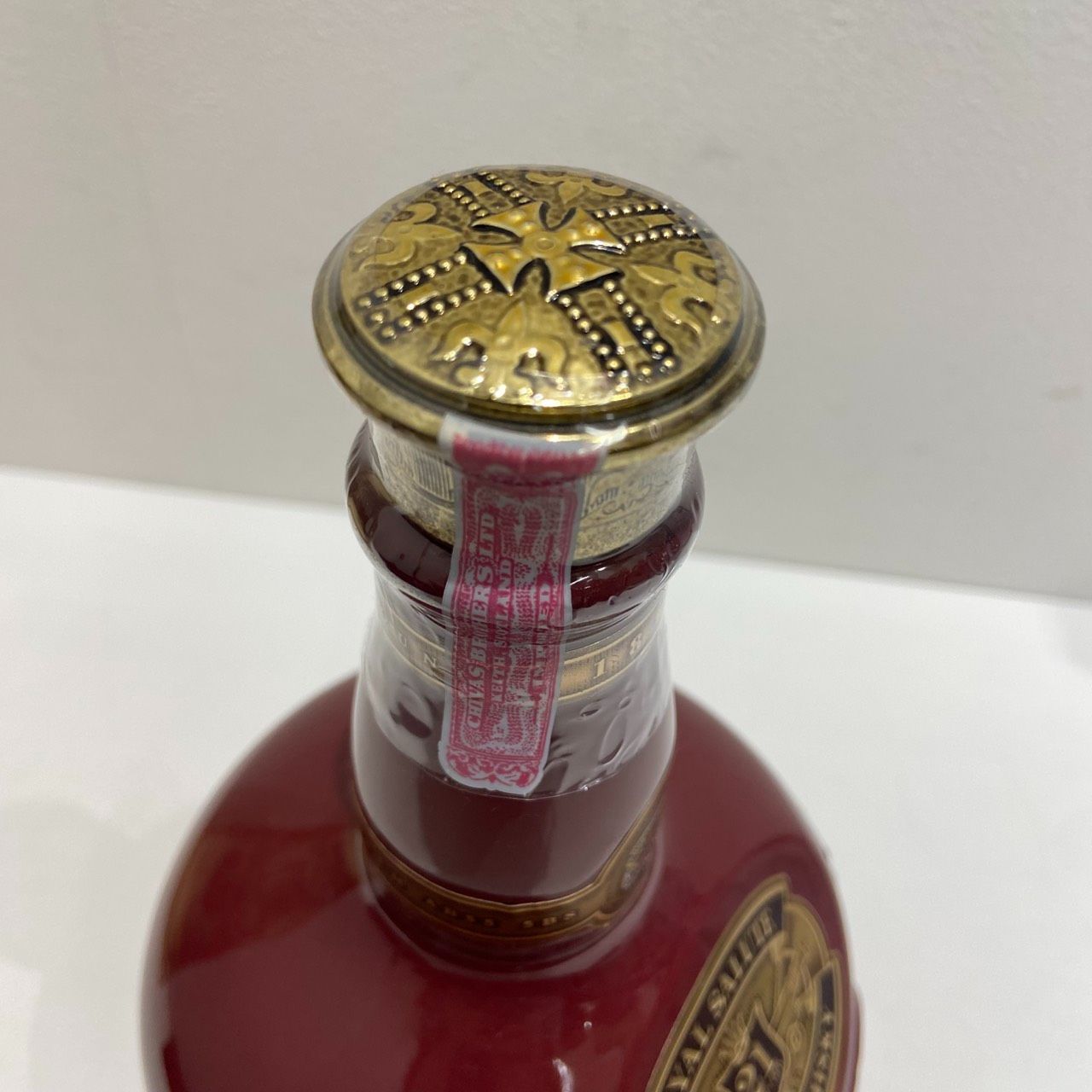 未開栓 CHIVAS BROTHERS/シーバス ロイヤルサルート 21年 赤 【公式通販】