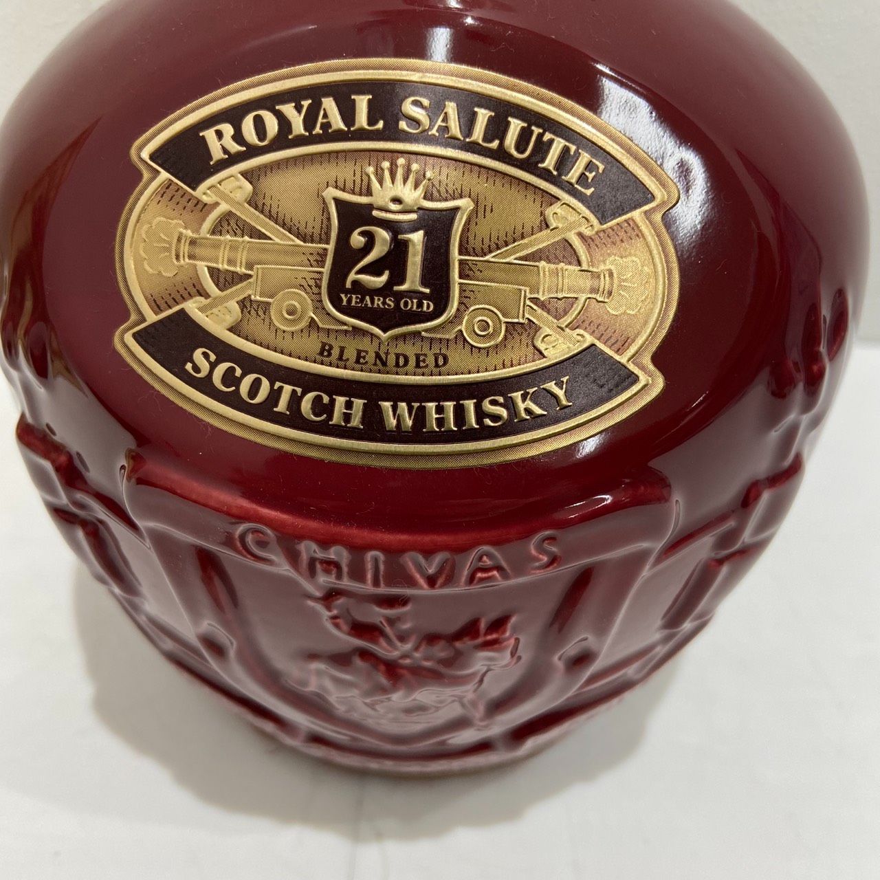 ロイヤルサルート 21年 赤 700ml 箱付 古酒 - メルカリ