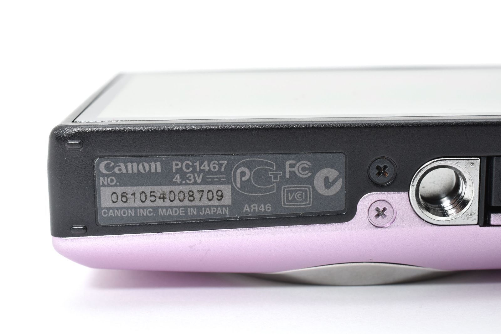 Canon IXY10S PC1467 デジカメ　訳あり □ 特上美品 □ キャノン Canon IXY 10S ピンク PC1467 コンパクト