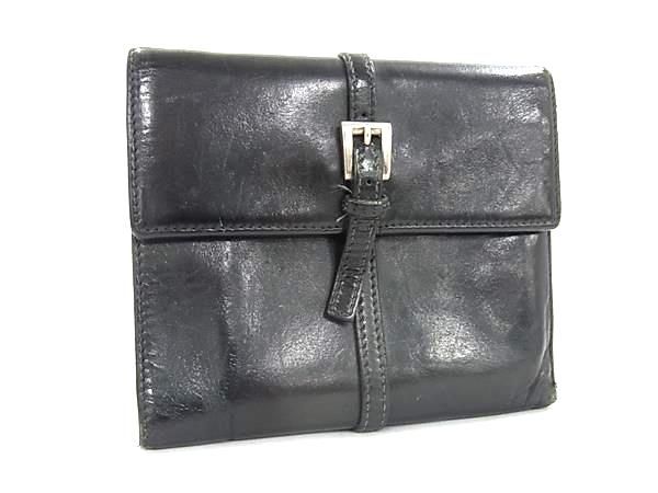 PRADA プラダ レザー 三つ折り 財布 ウォレット 札入れ 小銭入れ