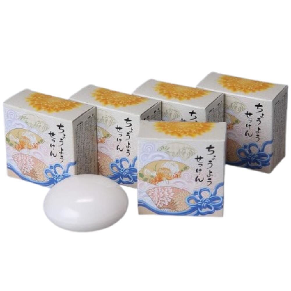 ちょうようせっけん 無添加 無香料 100g (5個入り) 石鹸 バーバラ [送料無料(一部地域を除く)]mer007