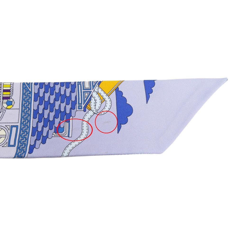 名東】エルメス ツイリー LA MAISON DES CARRES メゾンデカレ マルチ