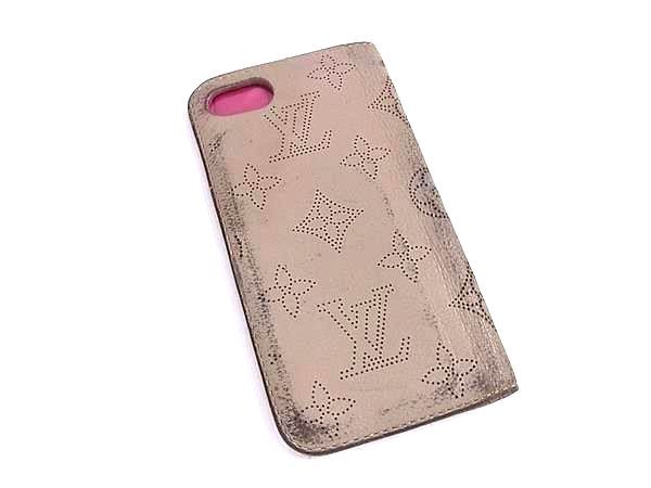 【美品】LOUIS VUITTON iPhoneケース　マヒナ 楽天市場】LOUIS VUITTON ルイ ヴィトン マヒナ i Phone 7 アイフォン