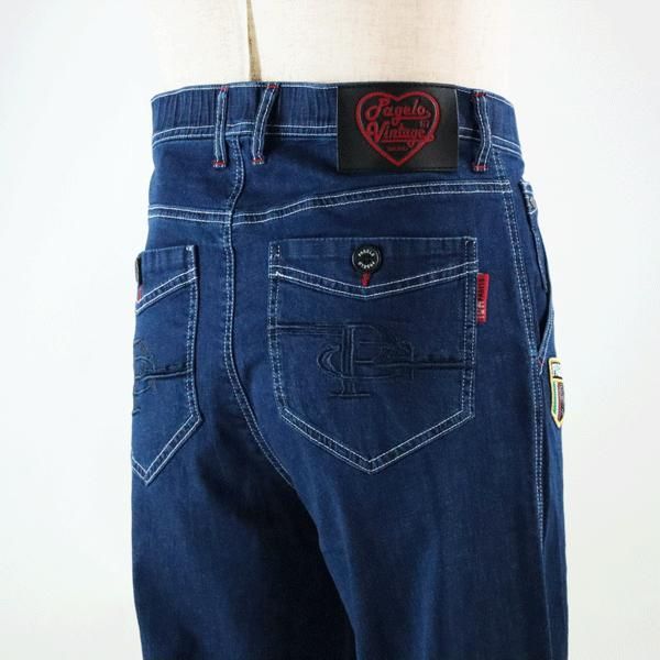 種類12:ネイビー/W95 デニムパンツ パジェロ 31-5130-07 ズボン Gパン ジーンズ ジーパン メンズ カジュアル 30代 40代 50代 春 夏物 洋服 新品 正規品