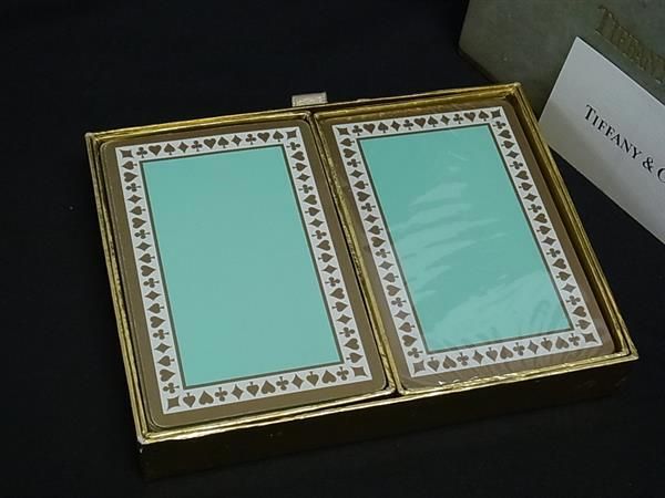◆美品◆ TIFFANY&Co ティファニー トランプ カードゲーム □未開封□新品□未使用～□ TIFFANY＆Co ティファニー トランプ