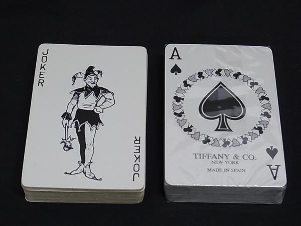 ◆美品◆ TIFFANY&Co ティファニー トランプ カードゲーム □未開封□新品□未使用～□ TIFFANY＆Co ティファニー トランプ