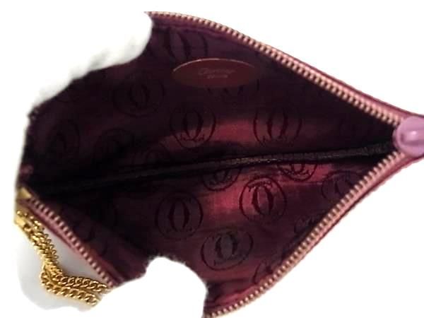 Cartier カルティエ マストライン レザー チェーン マルチポーチ