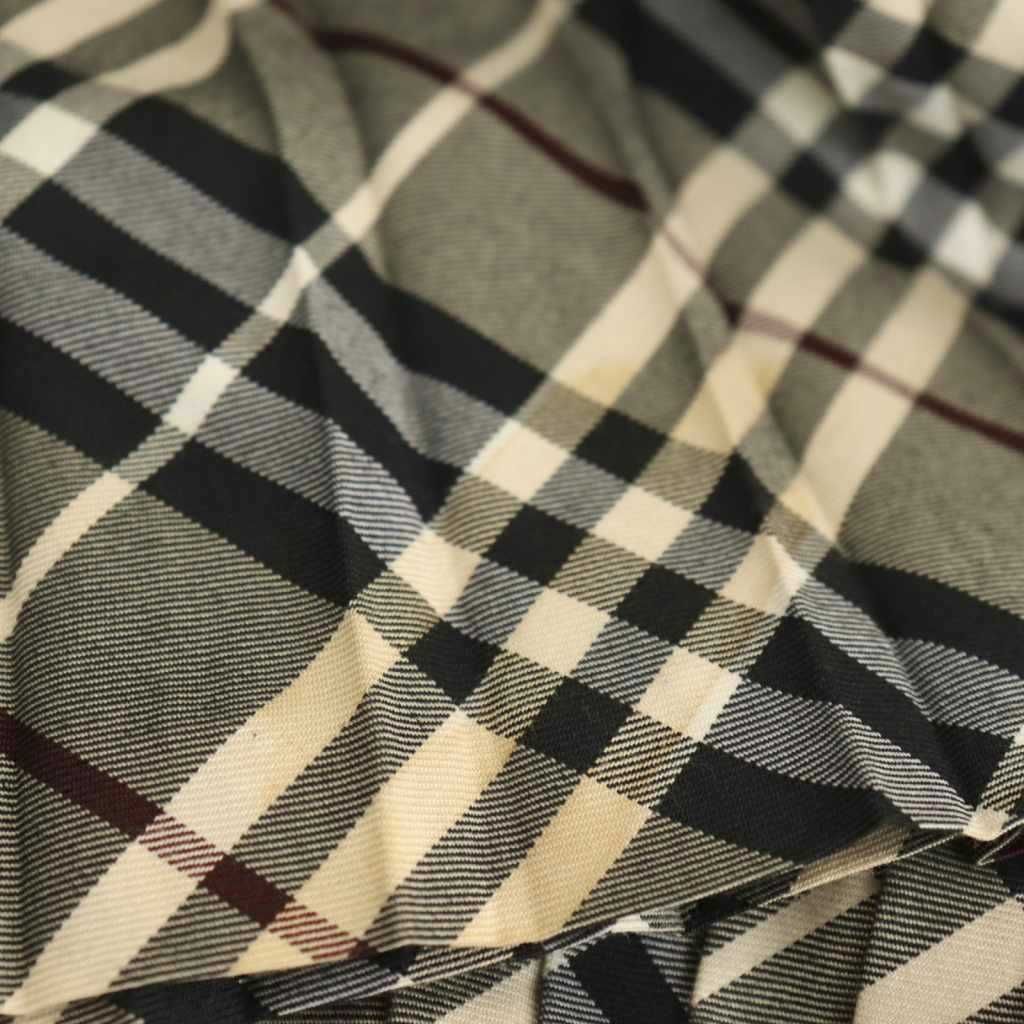 バーバリーブルーレーベル BURBERRY BLUE LABEL チェック プリーツ