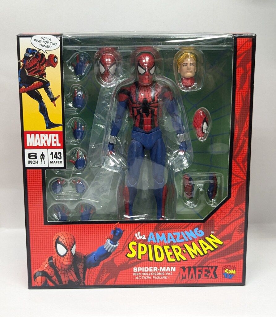メディコム トイ MAFEX SPIDER MAN (BEN REILLY) (COMIC Ver.) 143