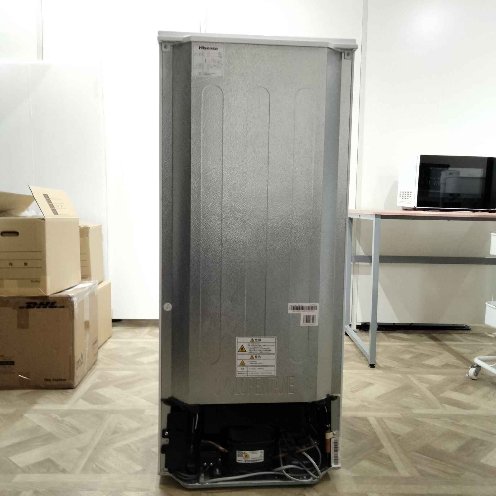 N-6648] Hisense ハイセンス 冷凍冷蔵庫 130L 2020年製 HR-D1302