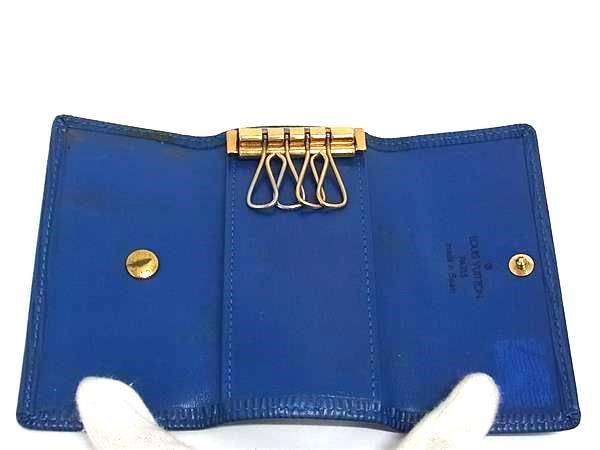 LOUIS VUITTON ルイヴィトン エピ ミュルティクレ4 4連 キーケース 鍵