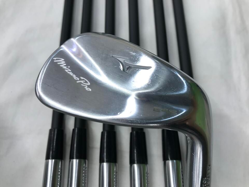 良品】ピン i230 黒ドット メンズアイアンセット 7本 スチール S