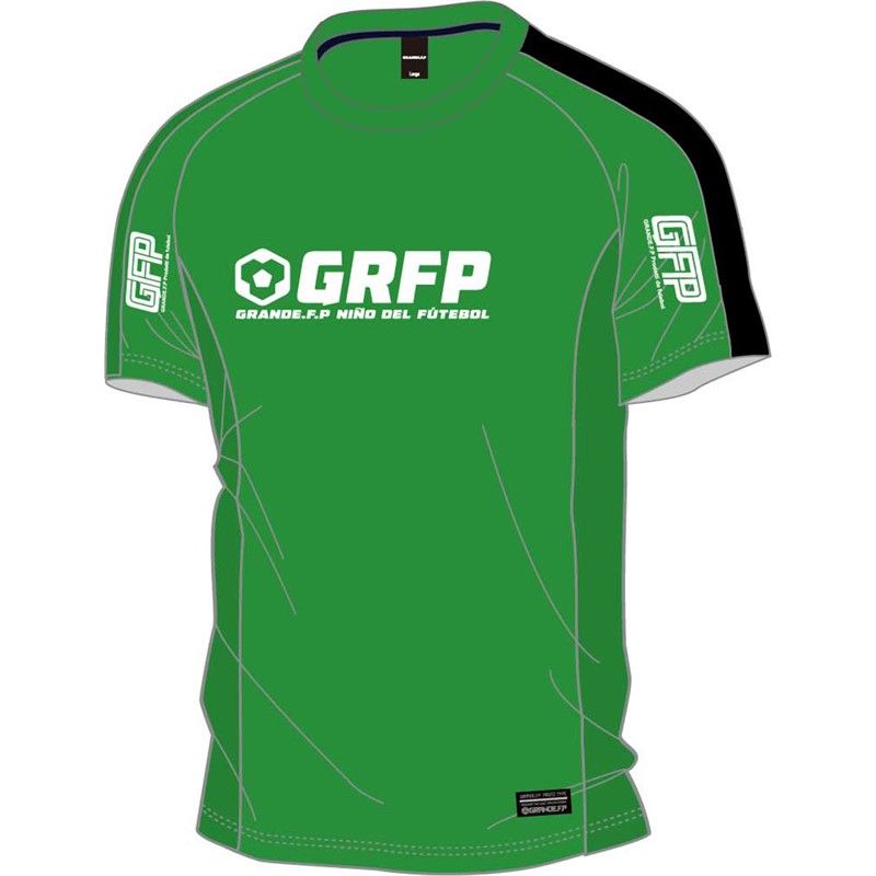 お得，人気 grande(グランデ) GRFPコンビネーションプラクティスシャツ フットサルプラクティクスシャツ (gfph22018-7409)、K.GRN/BLK その他