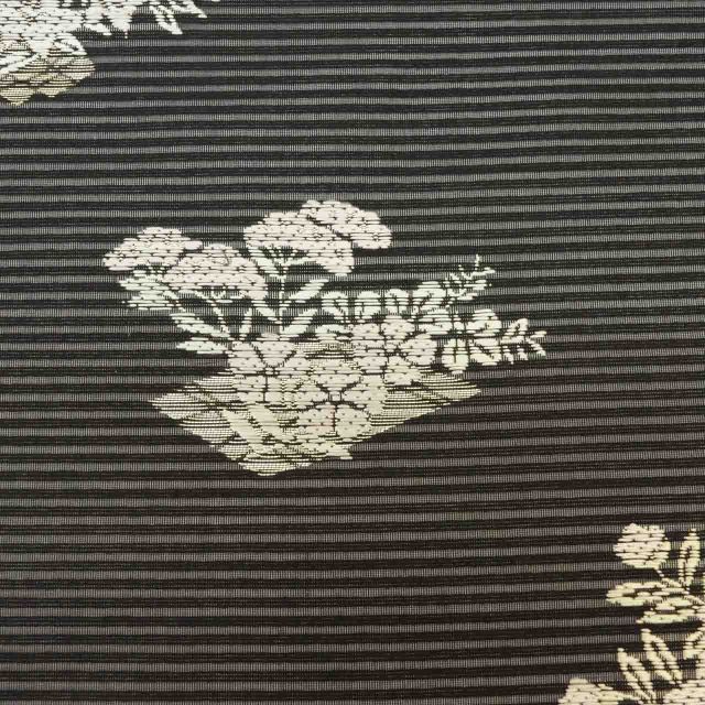 中古】 名古屋帯 夏物 夏帯 交織 九寸 リサイクル名古屋帯 美品 未使用