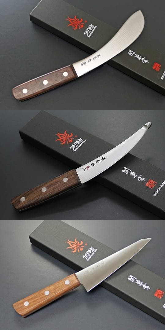 包丁 KC-334 & KC-336 & KC-338 セット 関兼常 ローズ柄 包丁 KC-334 & KC-336 & KC-338 セット 関兼常 ローズ柄 - メルカリ
